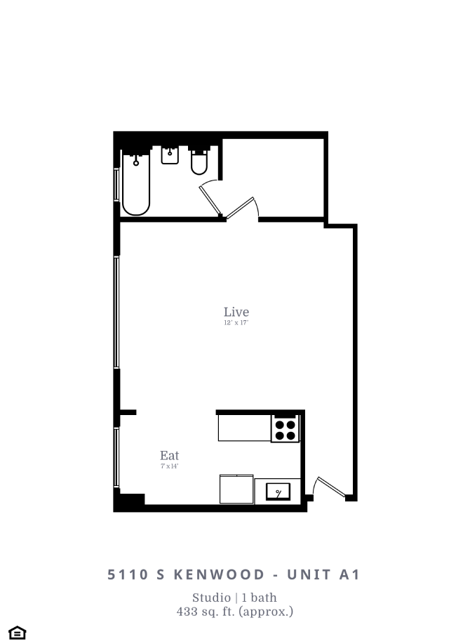 5110 S Kenwood Ave Studio-2 Beds Apartment for Rent - Photo Gallery 10